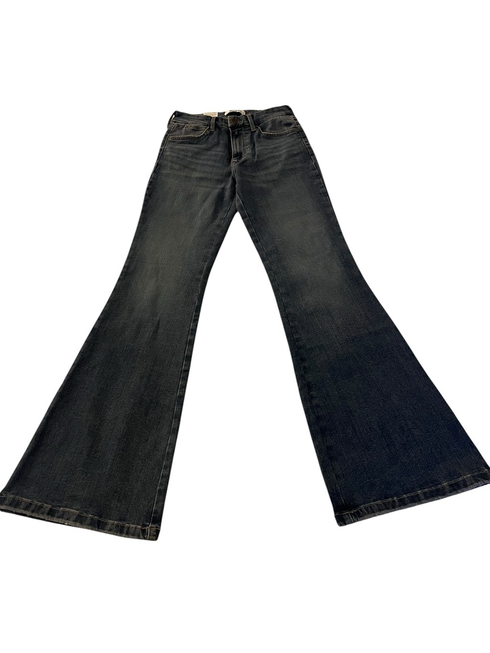 Wrangler Women's Black Flared Jeans - Classic High-Rise Fit
